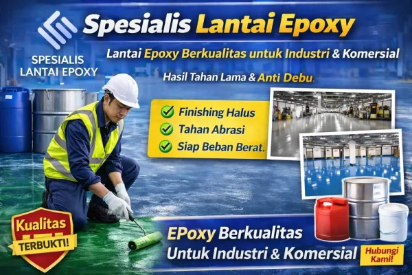 Jasa Epoxy Lantai di Duren Sawit