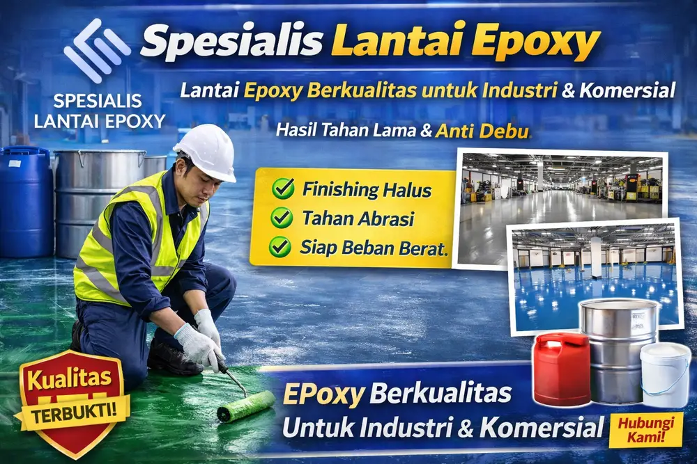 Kami dari spesialis lantai epoxy