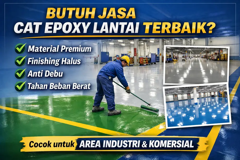 Jasa cat epoxy lantai terbaik