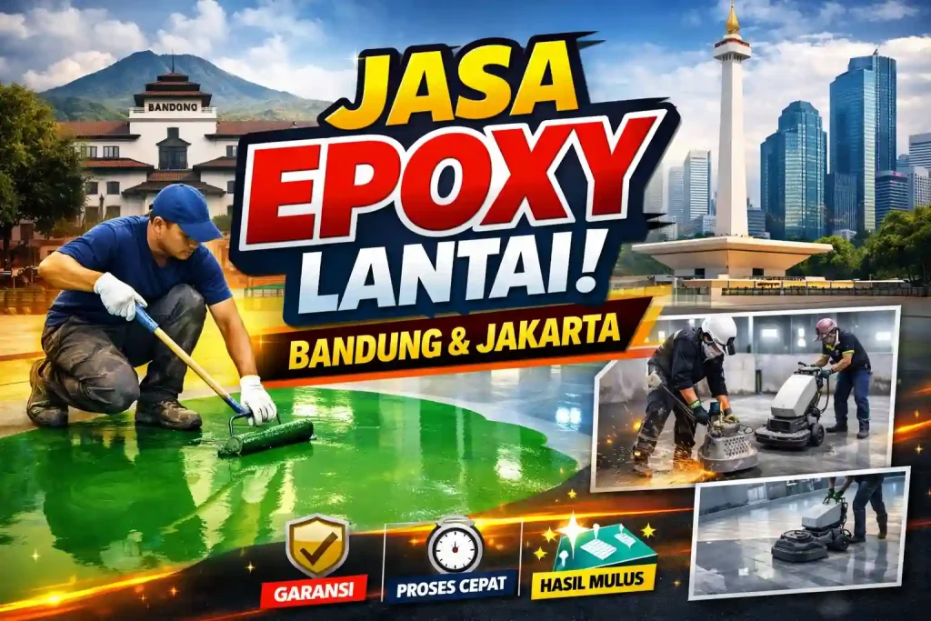 Jasa epoxy lantai Bandung & Jakarta