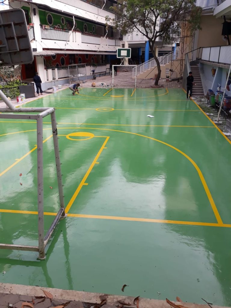 Epoxy Lantai Lapangan